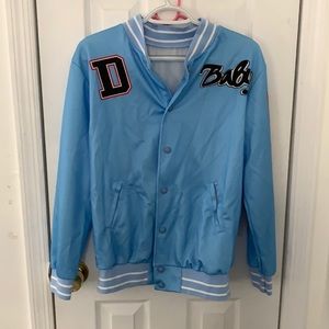 Blue Varsity Jacket from SHEIN, size medium
